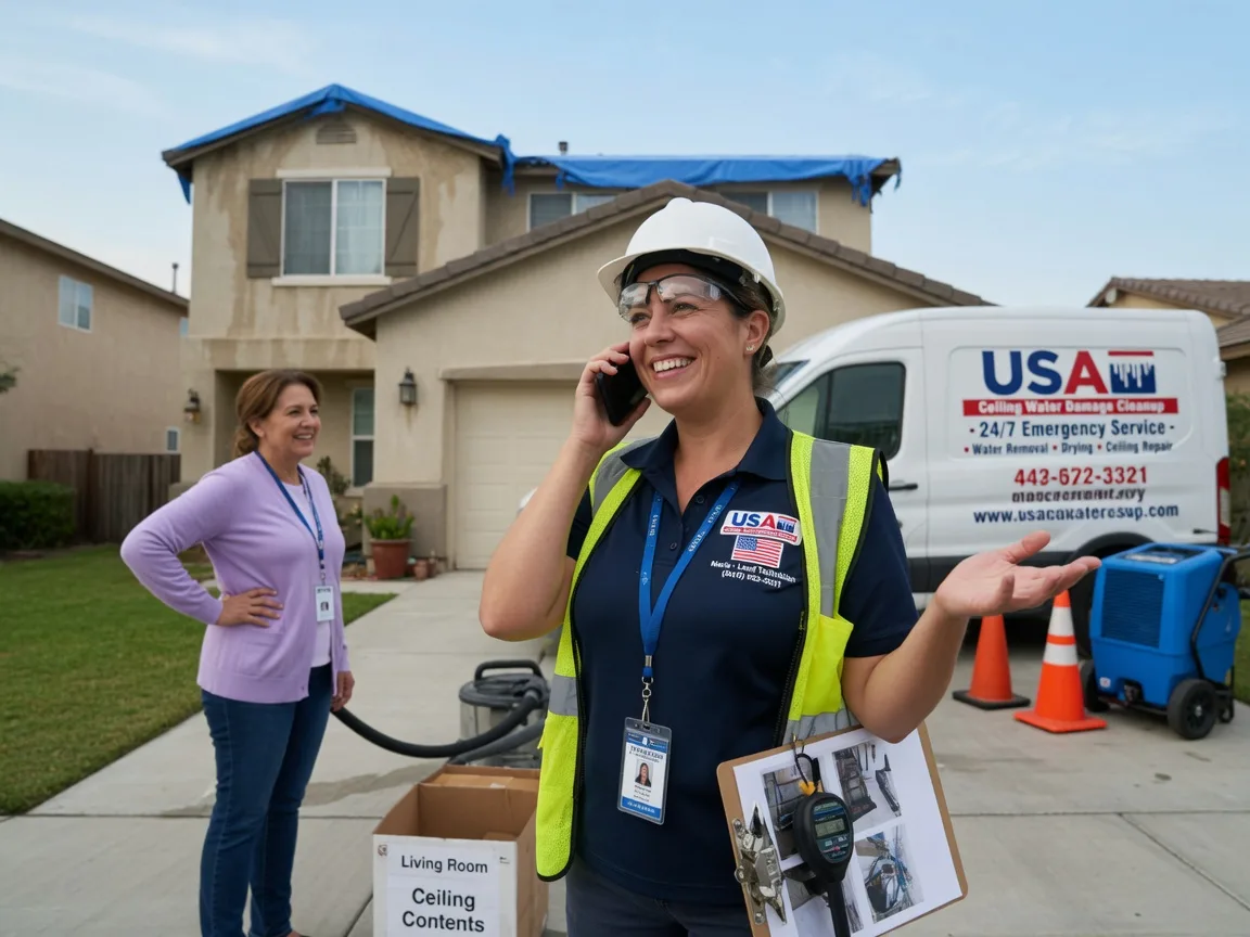 Ceiling Water Damage Restoration Green Valley, WI FAQs